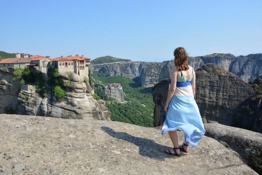 Meteora monastery greece hiking