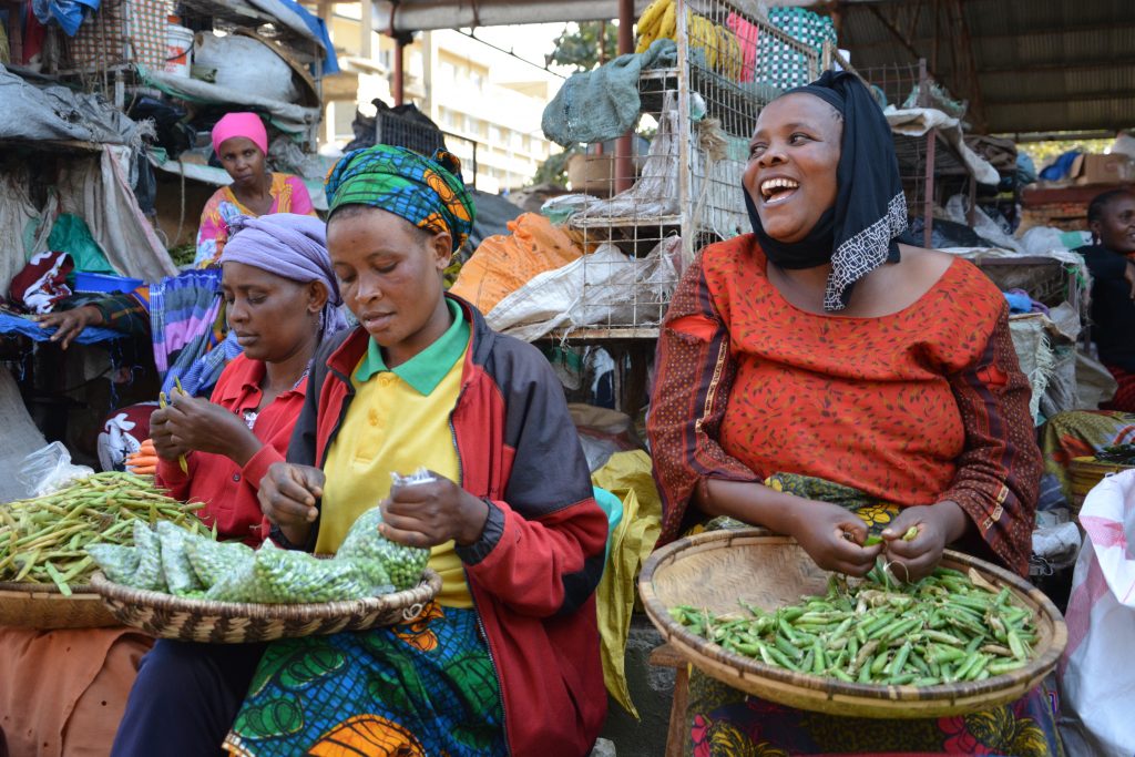 woman at Arusha market