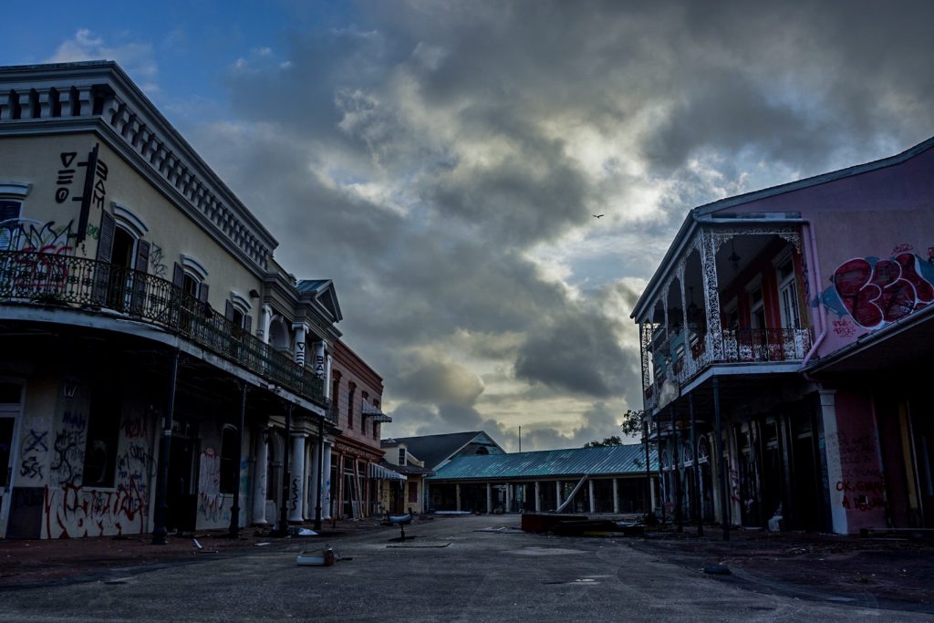 Abandoned Six Flags New Orleans 