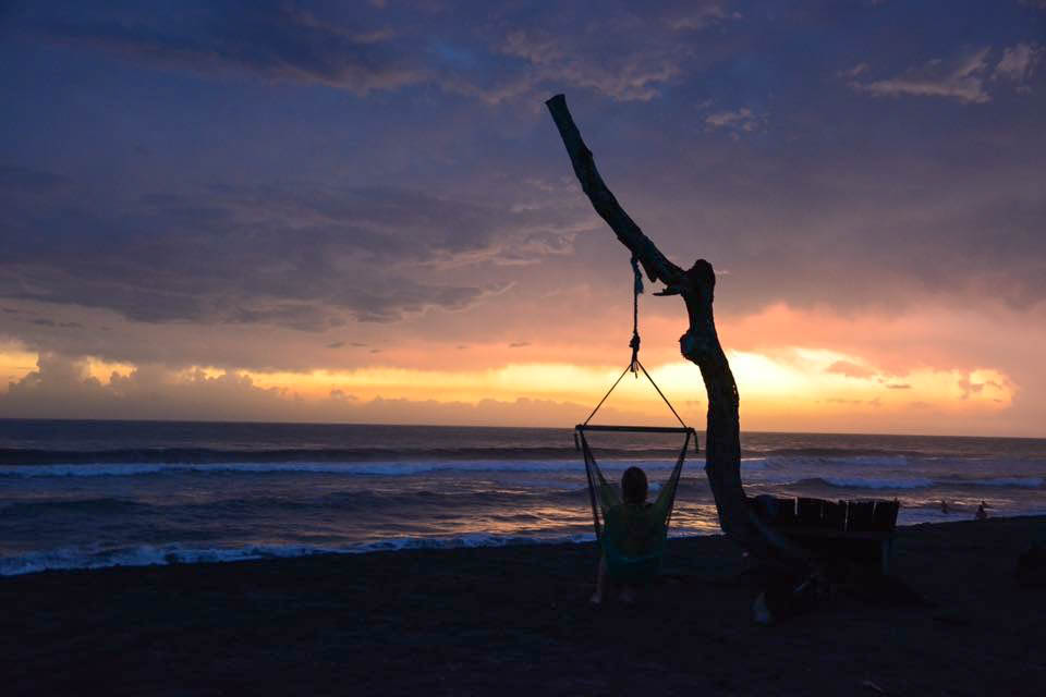 sunset surfing turtle lodge