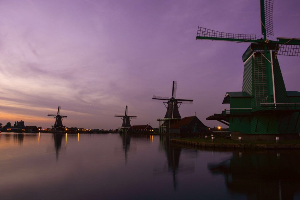 Zaanse schans windmills