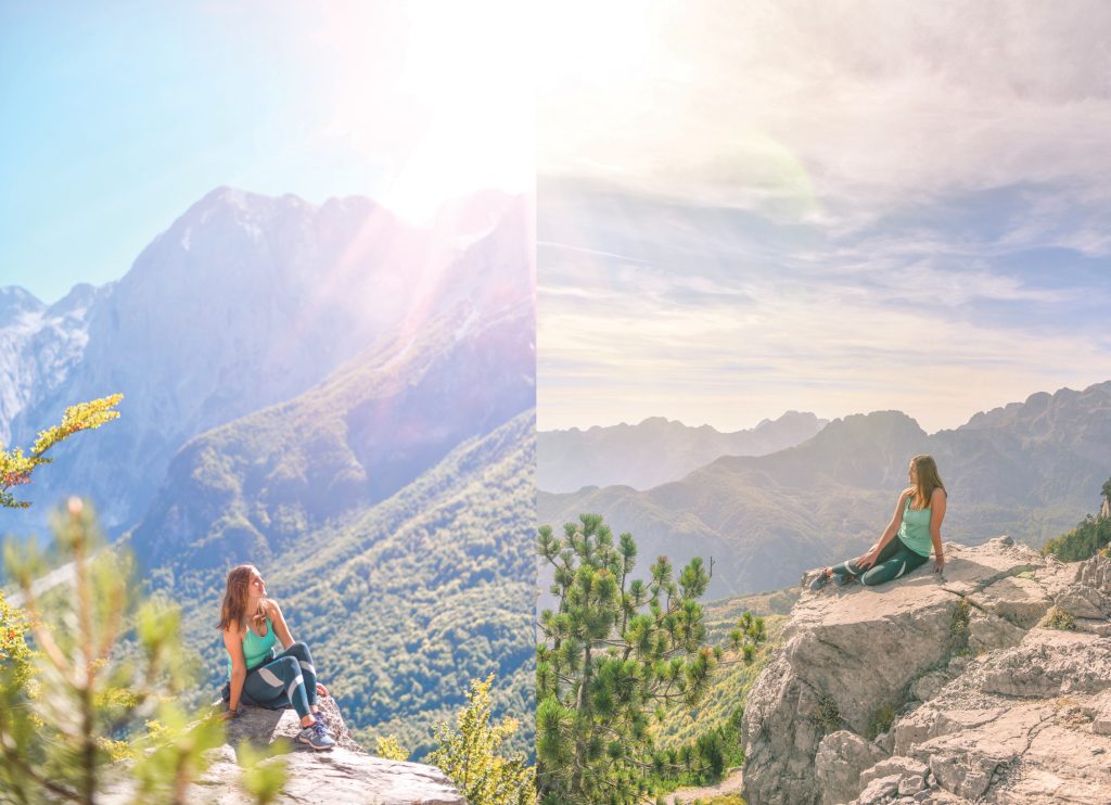 views on the valbona to theth hike