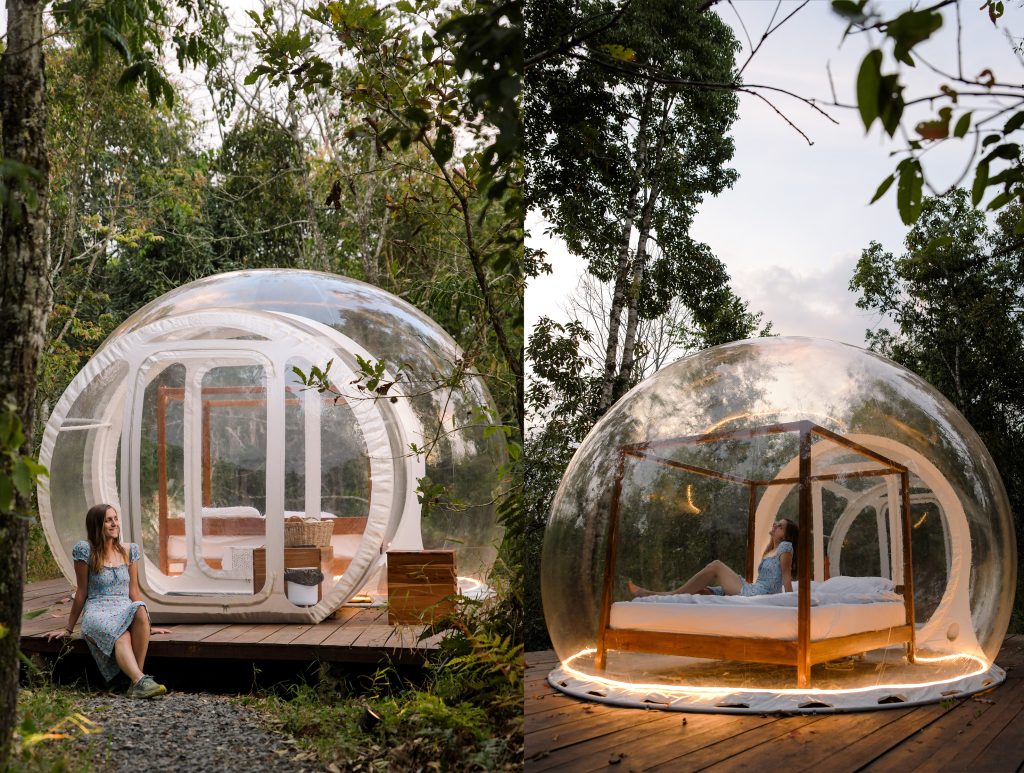 Dinfadao dome tent laos