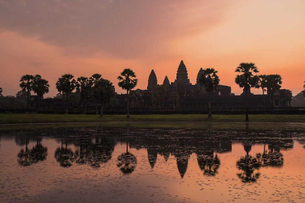 Sunrise at Angkor Wat, Cambodja