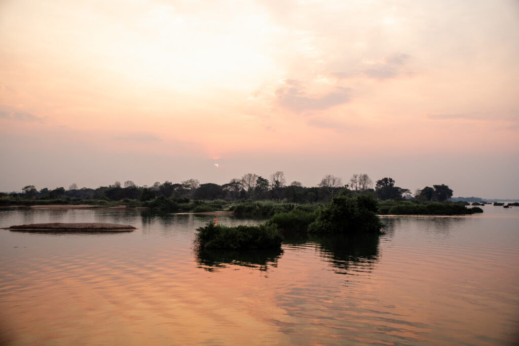 sunset Don Det 4000 islands Laos