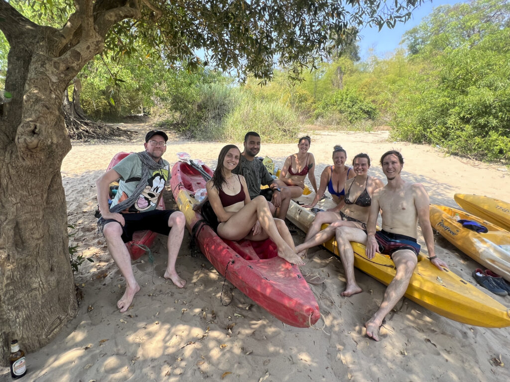 Kayaking Don Det 4000 islands Laos