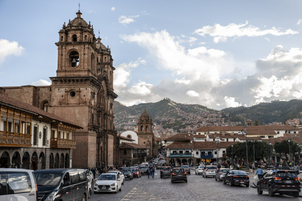 church on plaza das armas in Cusco’s Historical Center