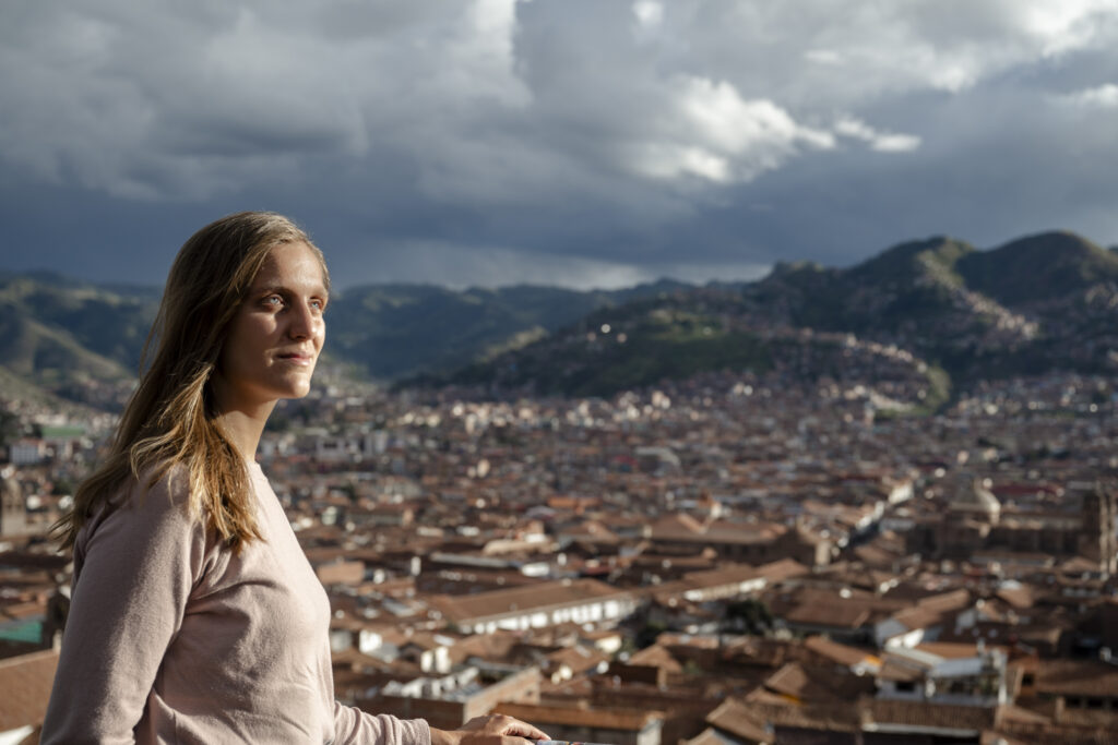 Plaza Sán Cristobal viewpoint cusco