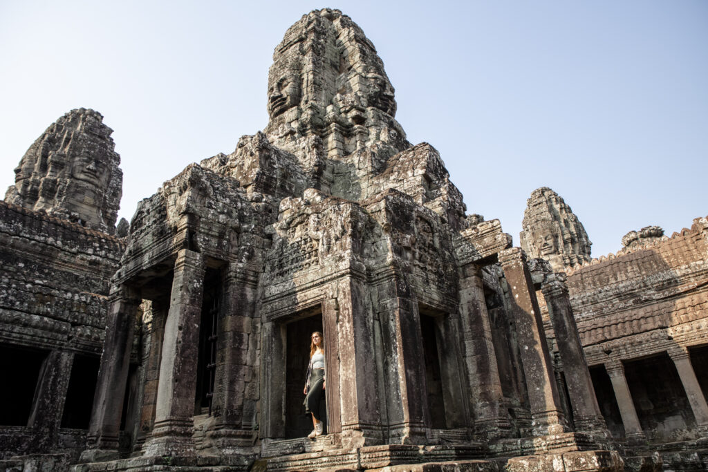 Bayon temple in Angkor Wat