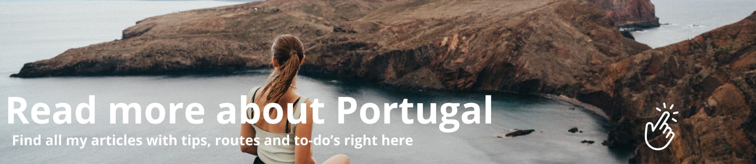 girl looking out over landscape in portugal. click to find more about Portugal