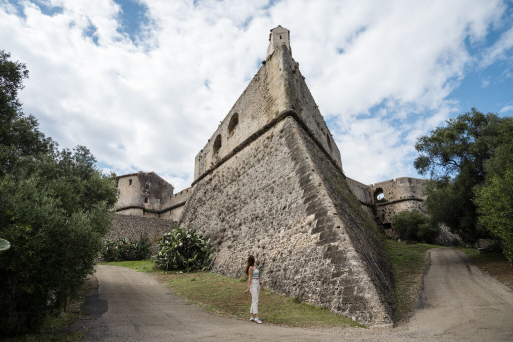 corner of fort carre antibes