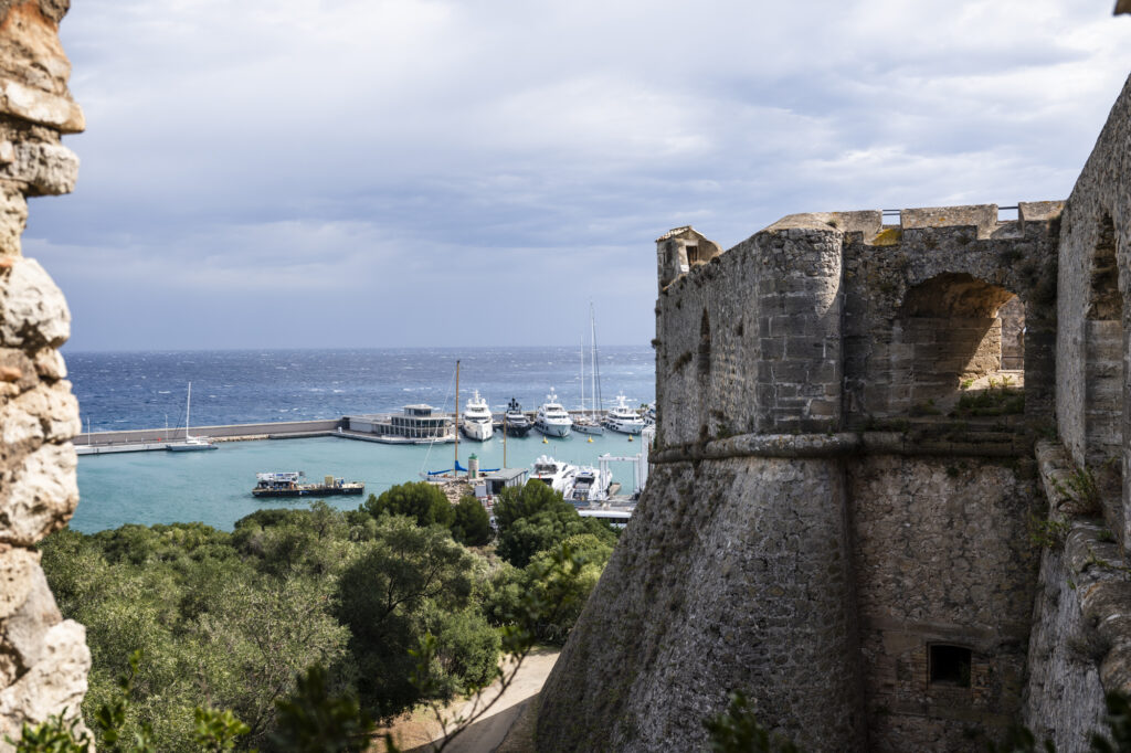 view from fort carre antibes