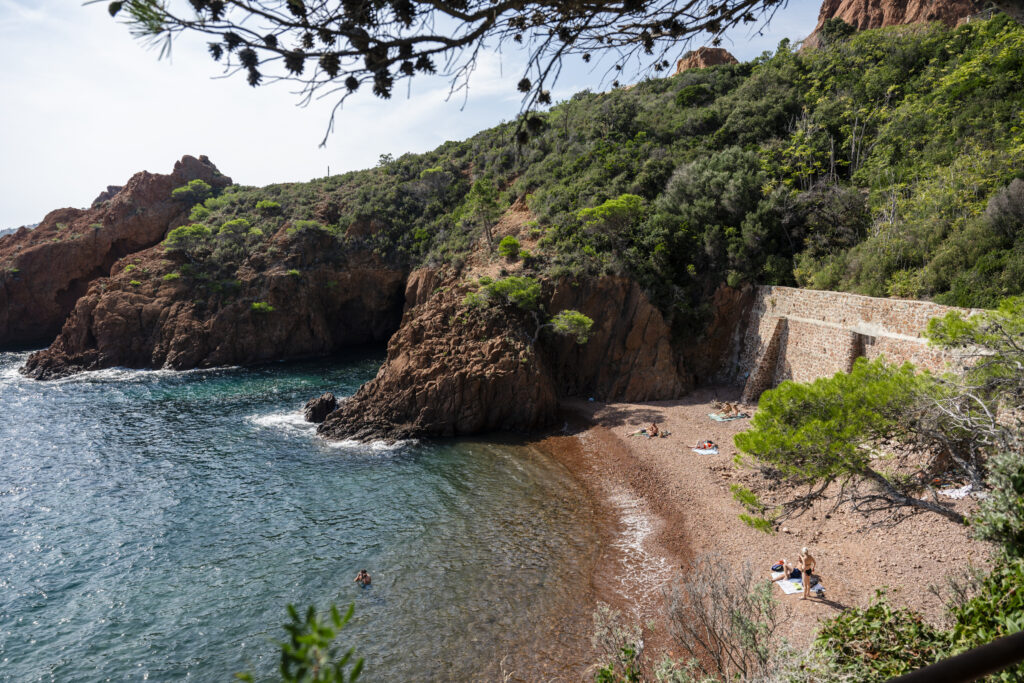 Calanque de Saint-Barthélemy, French riviera, France