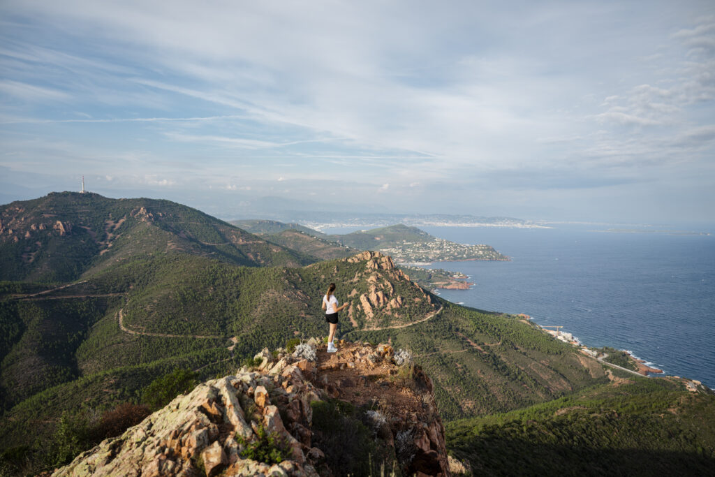 peak of cap roux, France