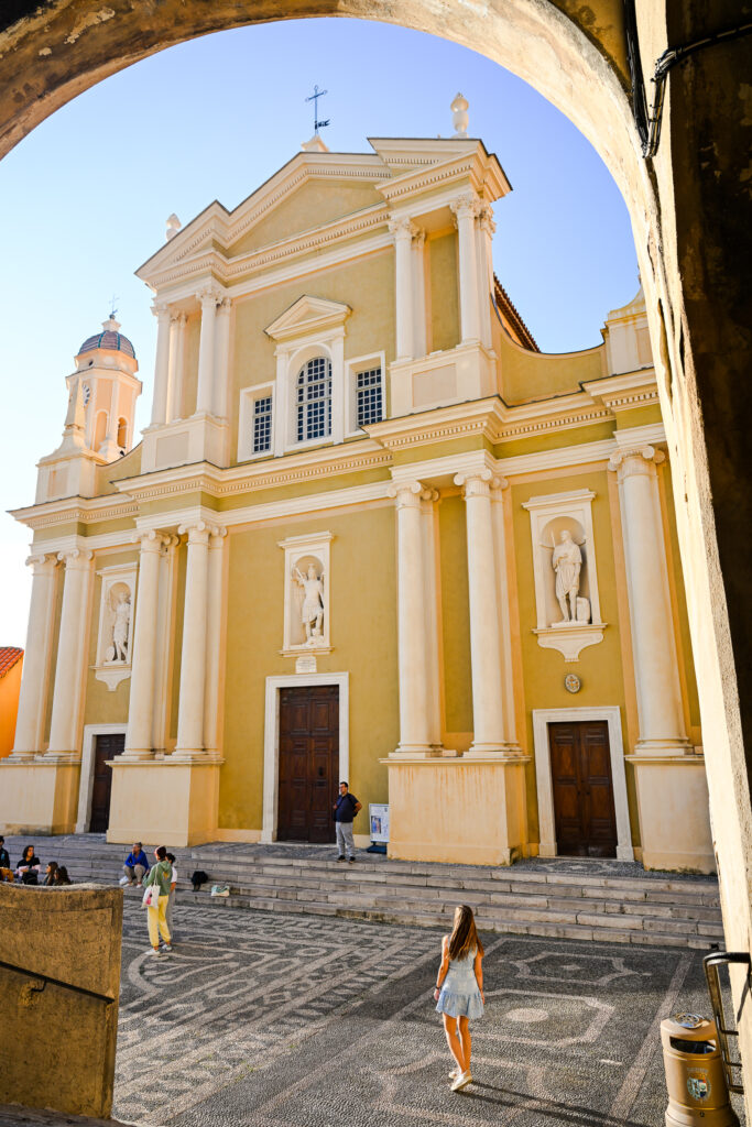 Basilique Saint-Michel-Archange in Menton, France