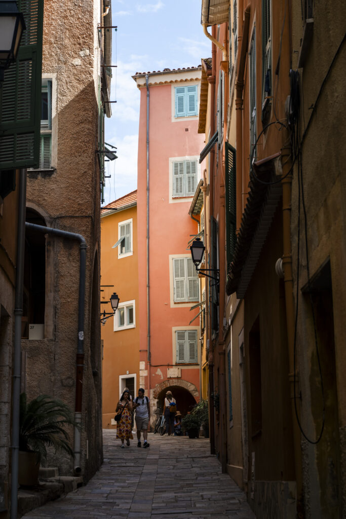 street in Villefranche sur mer