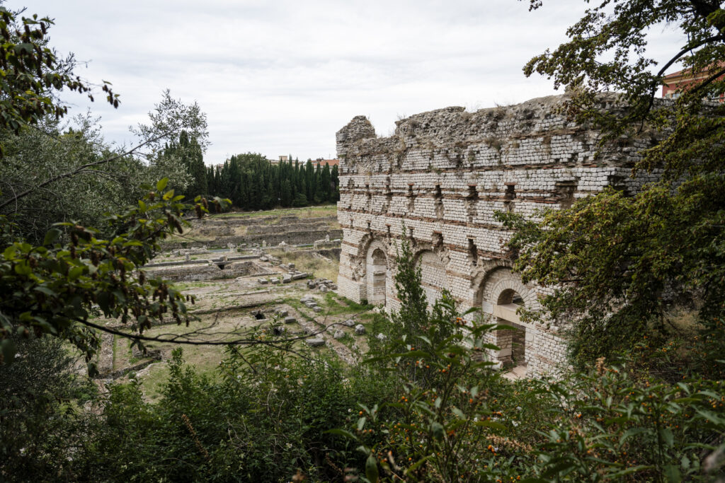 Roman Ruins in the Cimiez Neighborhood Nice