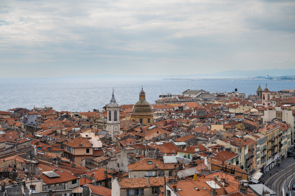 View from Tour Saint-François, Nice