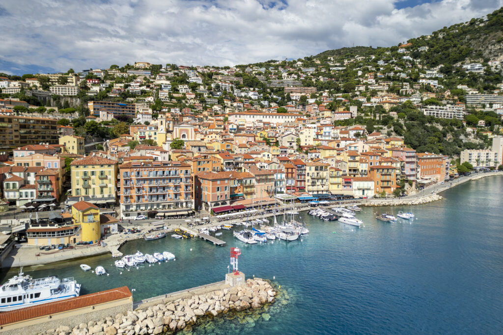 harbor villefranche sur mer cote dazur