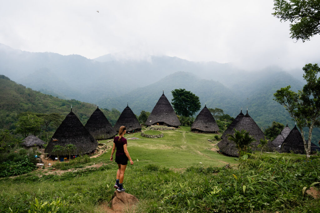 Wae Rebo traditional village Flores Indonesia